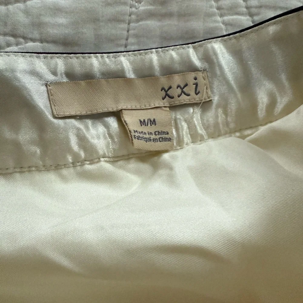 XXI Cream tulle skirt medium